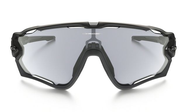 Oakley JAWBREAKERT PHOTOCHROMIC Pol Blk w/Clr to Blk Photo OO9290-14