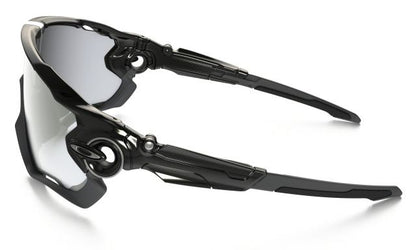 Oakley JAWBREAKERT PHOTOCHROMIC Pol Blk w/Clr to Blk Photo OO9290-14