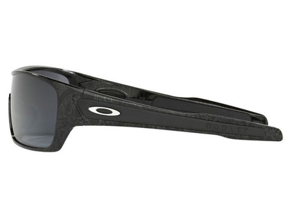 Oakley Turbine Rotor Black/ Silver Ghost Txt w/ Black Iridium
