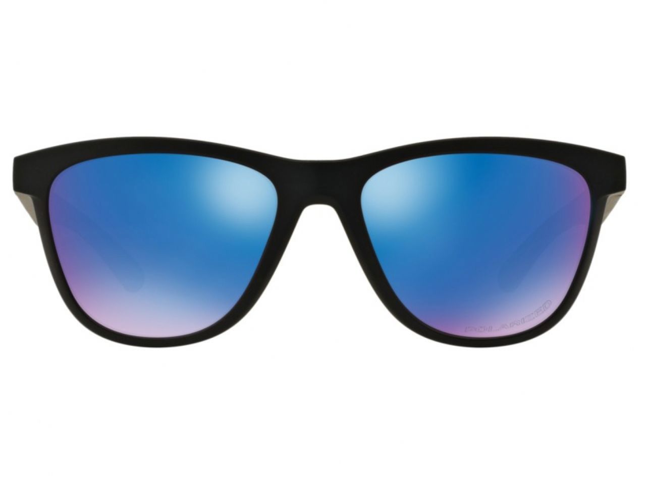 Oakley Moonlighter Matte Black with Sapphire Iridium Polarized