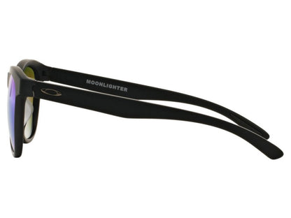 Oakley Moonlighter Matte Black with Sapphire Iridium Polarized