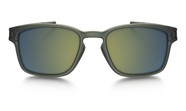 Oakley LATCHT SQUARE Matte Olive Ink w/Emerald Irid OO9353-08
