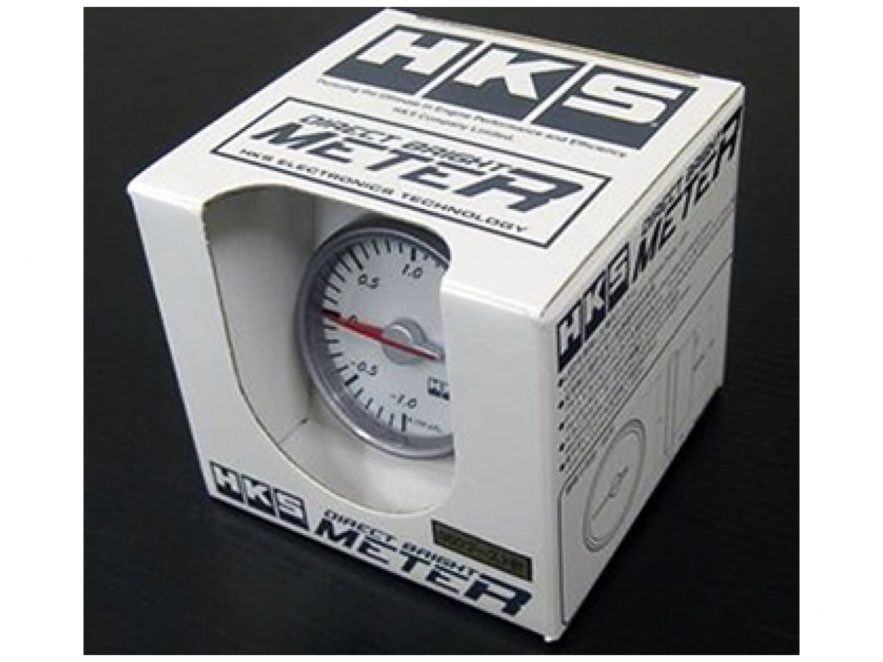 HKS DB Mechanical Black Face 60mm Pressure Meter