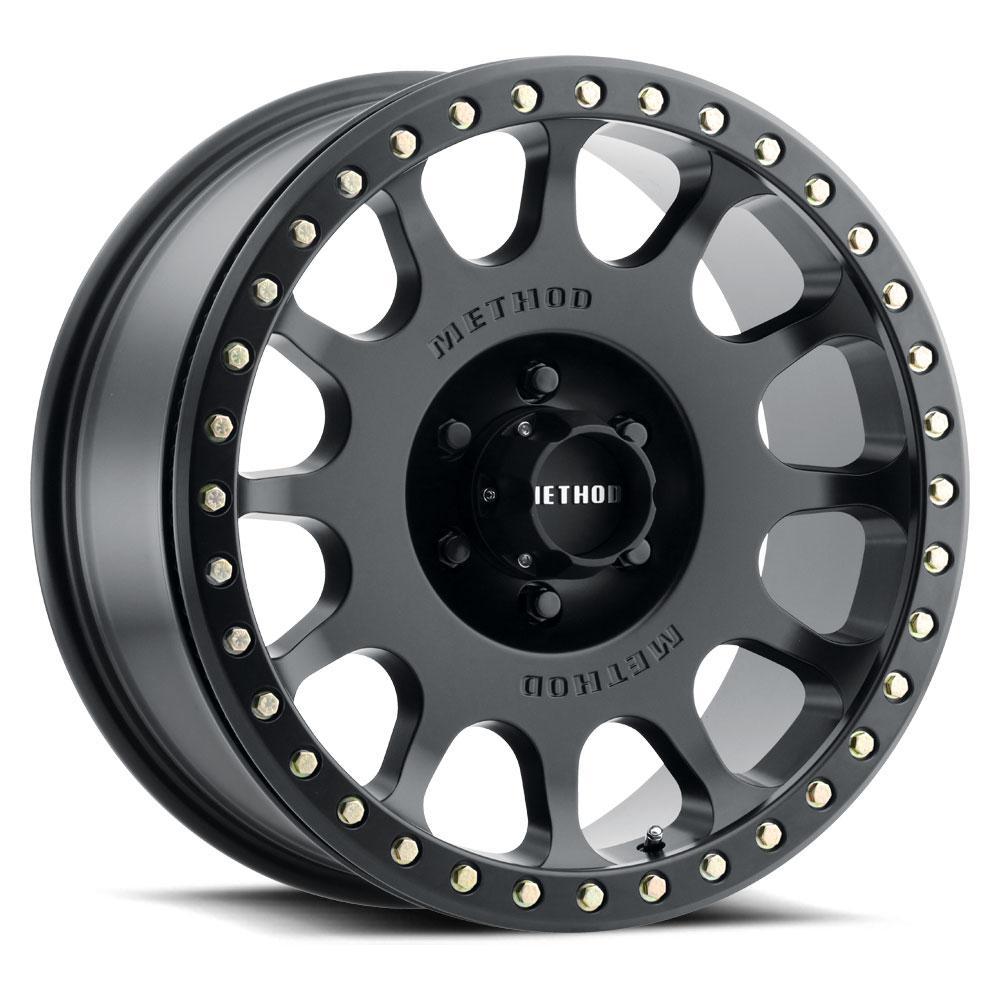 Method Race Wheels MR105 Beadlock Wheel Matte Black 17x8.5 0 6x135