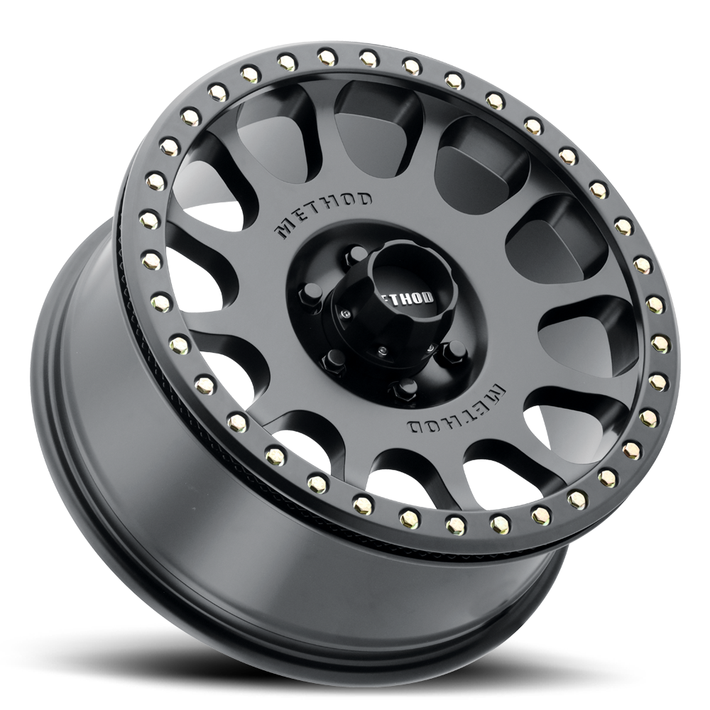 Method Race Wheels MR105 Beadlock Wheel Matte Black 17x8.5 0 6x135