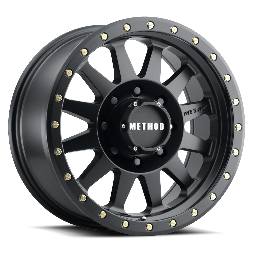 Method Race Wheels MR304 Double Standard Wheel Matte Black 16x8 0 6x5.5