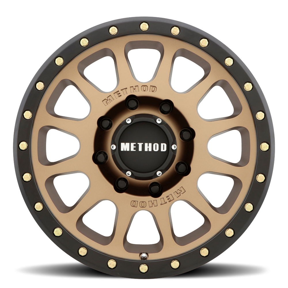 Method Race Wheels MR305 NV HD Wheel Method Bronze / Black Street Loc 18x9 +18 8x180