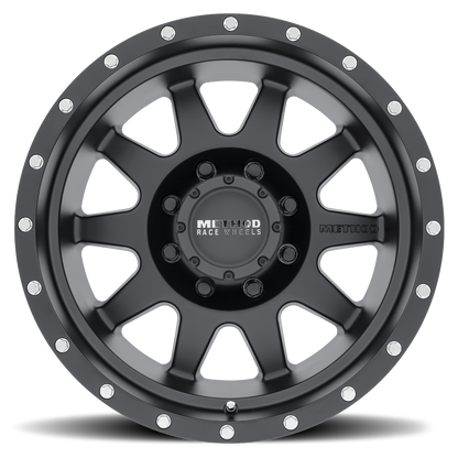 Method Race Wheels MR301 The Standard Wheel Matte Black 17x8.5 0 5x150