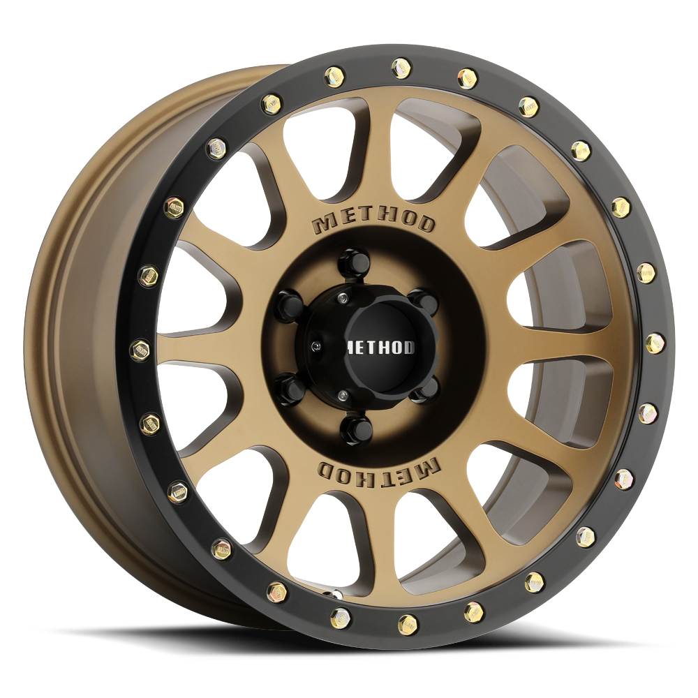 Method Race Wheels MR305 NV Wheel Method Bronze / Black Street Loc 20x10 -18 5x5.5