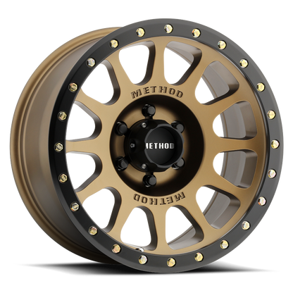Method Race Wheels MR305 NV Wheel Method Bronze / Black Street Loc 20x10 -18 5x5.5