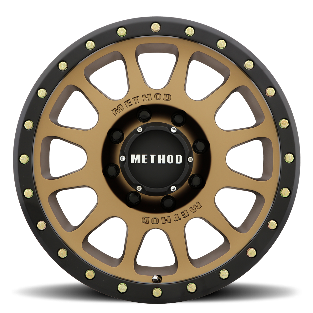 Method Race Wheels MR305 NV Wheel Method Bronze / Black Street Loc 18x9 0 6x5.5
