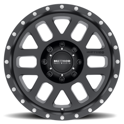Method Race Wheels MR306 Mesh Wheel Matte Black 18x9 -12 6x5.5