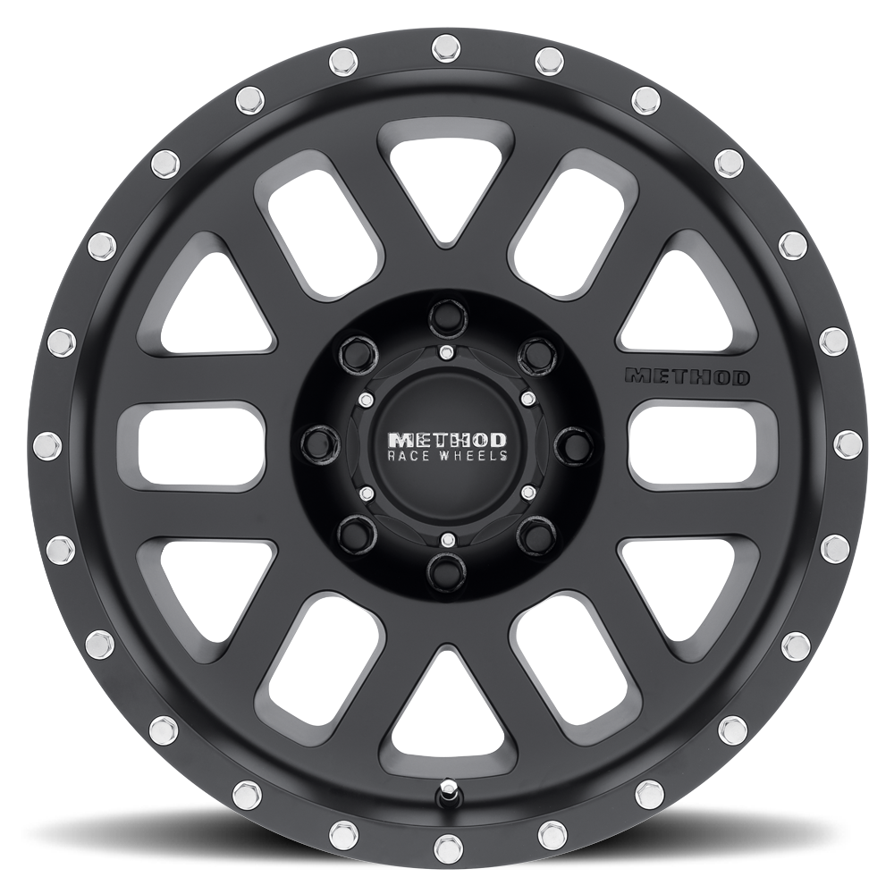 Method Race Wheels MR306 Mesh Wheel Matte Black 17x8.5 0 6x5.5