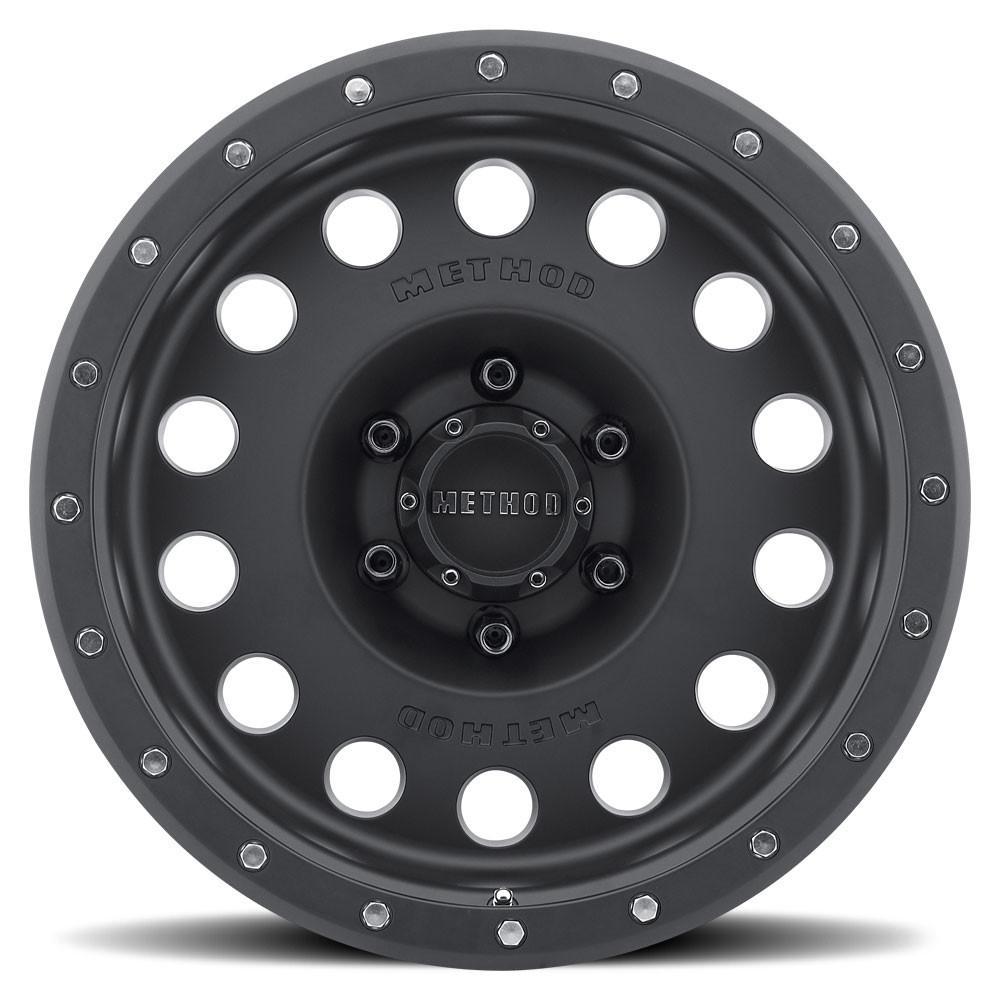 Method Race Wheels MR307 Hole Wheel Matte Black 17x8.5 0 6x135