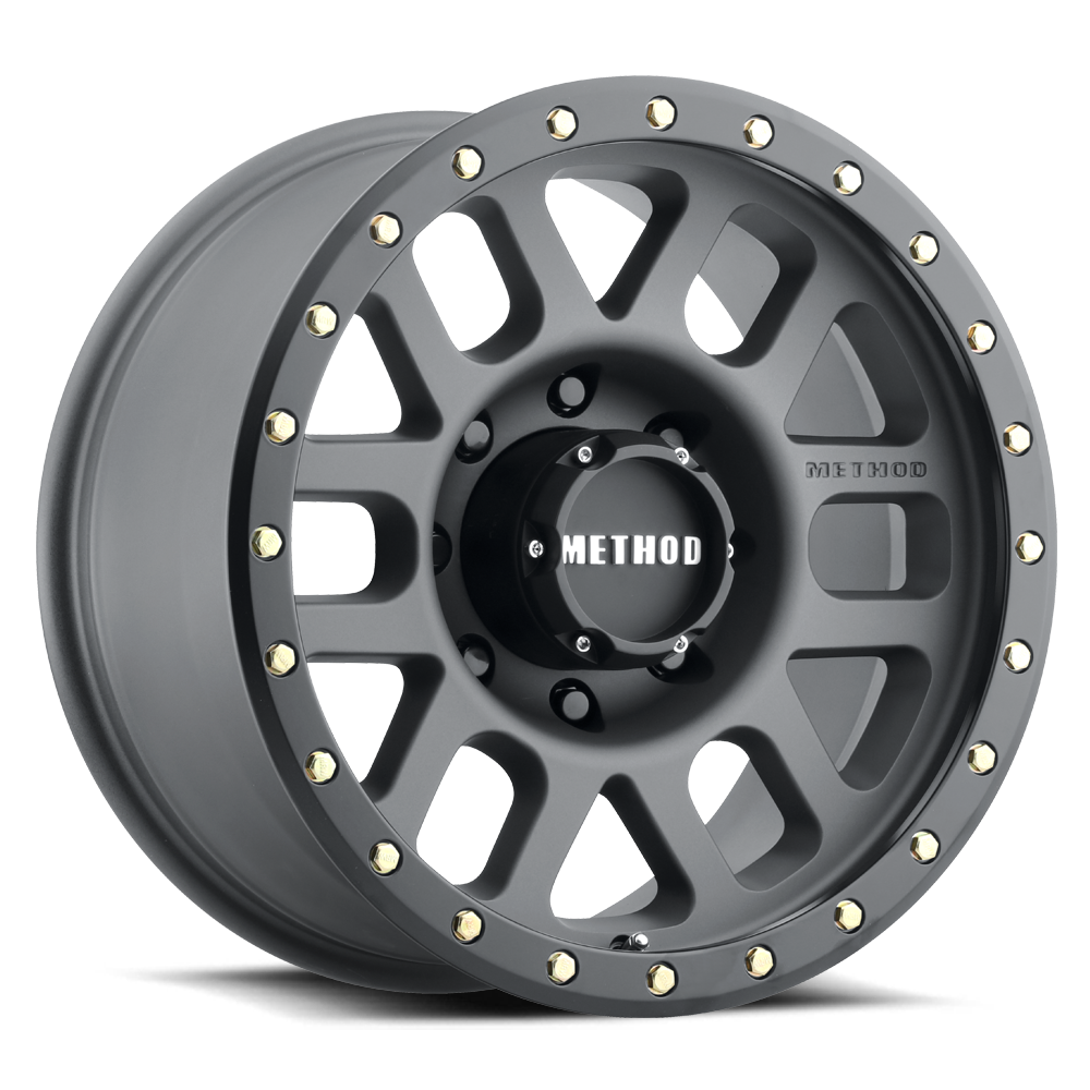 Method Race Wheels MR309 Grid Wheel Titanium / Black Street Loc 18x9 0 8x180