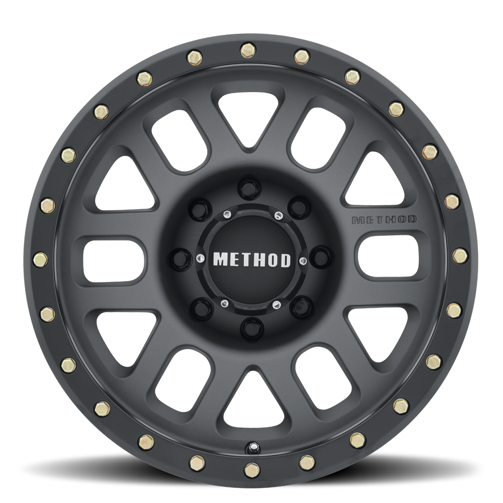 Method Race Wheels MR309 Grid Wheel Titanium / Black Street Loc 18x9 0 8x180
