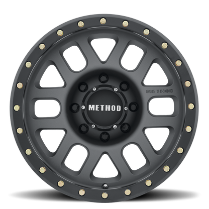 Method Race Wheels MR309 Grid Wheel Titanium / Black Street Loc 18x9 0 8x180