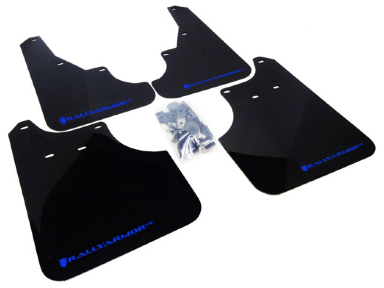 Rally Armor Mud Flaps MF11-UR-BLK/BL Item Image