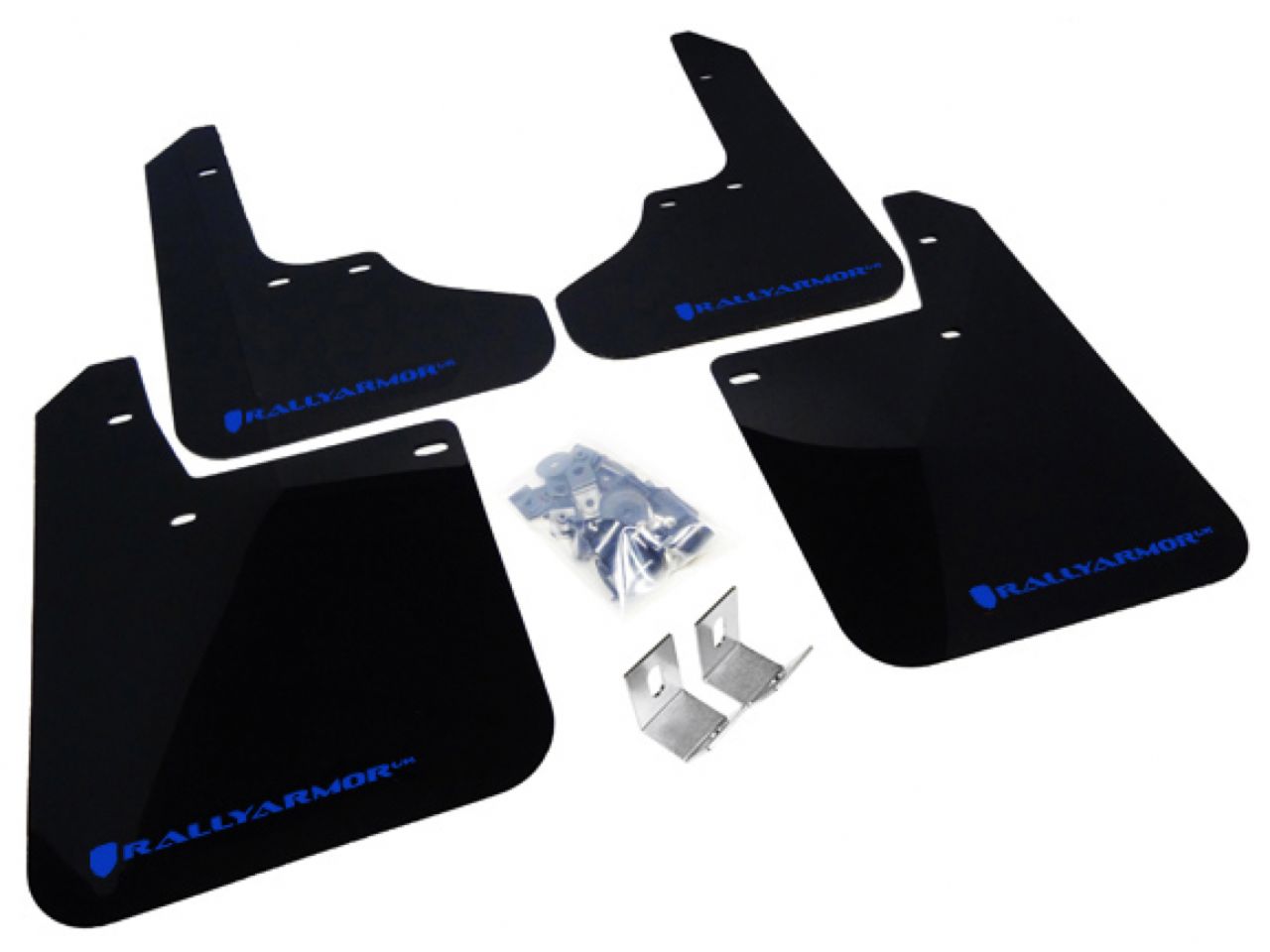 Rally Armor Mud Flaps MF2-UR-BLK/BL Item Image