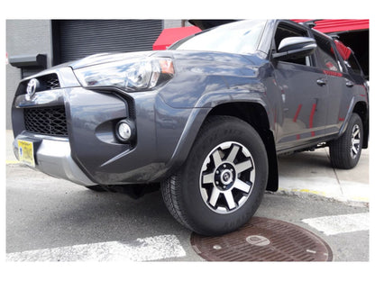 Rally Armor  12-19 Toyota 4Runner UR Black Mud Flap w/ Silver Logo