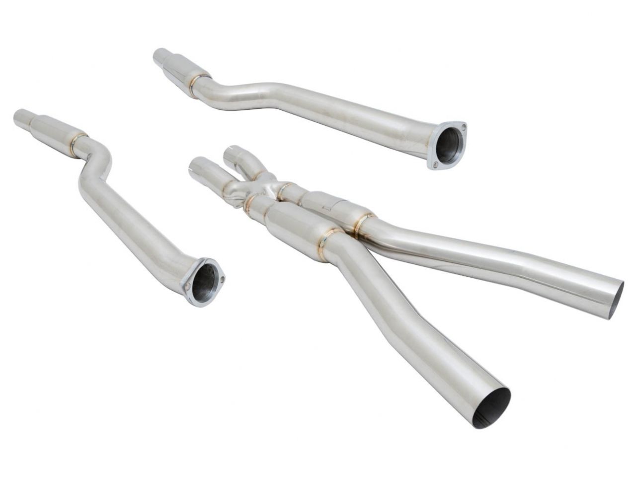 Megan Racing Axle Back Exhaust System for 2006-2010 BMW M5 Base - Burnt Rolled Tips