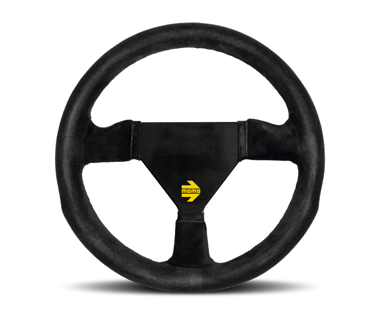 Momo Steering Wheel - Mod 11 - Size: 280mm - Black Suede