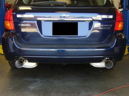 Megan Racing Cat Back Exhaust System for 2005-2009 Subaru Legacy GT 76mm ID 101mm OD