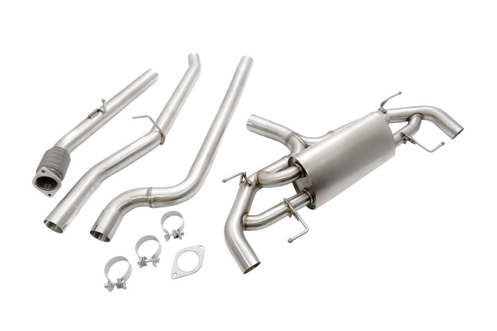 Megan Racing Alfa Romeo Giulia Cat-back Exhaust 2017-2021 2.0T EXC Quadrifoglio