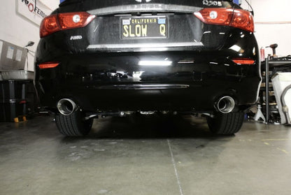 Megan Racing Exhaust System for 2016+ Infiniti Q50 3.0 Twin Turbo AWD/RWD (EXC NON-TURBO) - MR-CBS-IQ14X-R+MR-CBS-IQ14X-M