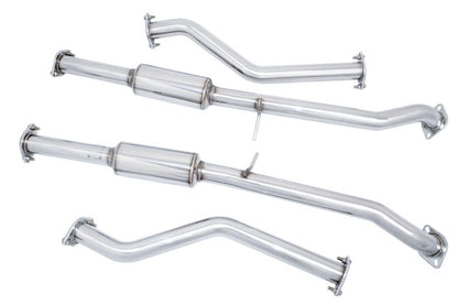 Megan Racing Cat-Back Exhaust System for 2009+ Nissan 370Z - Stainless Steel, Rolled Tip, 3" Piping MR-CBS-N7Z09-DS-R + MR-CBS-N7Z09-DS-M