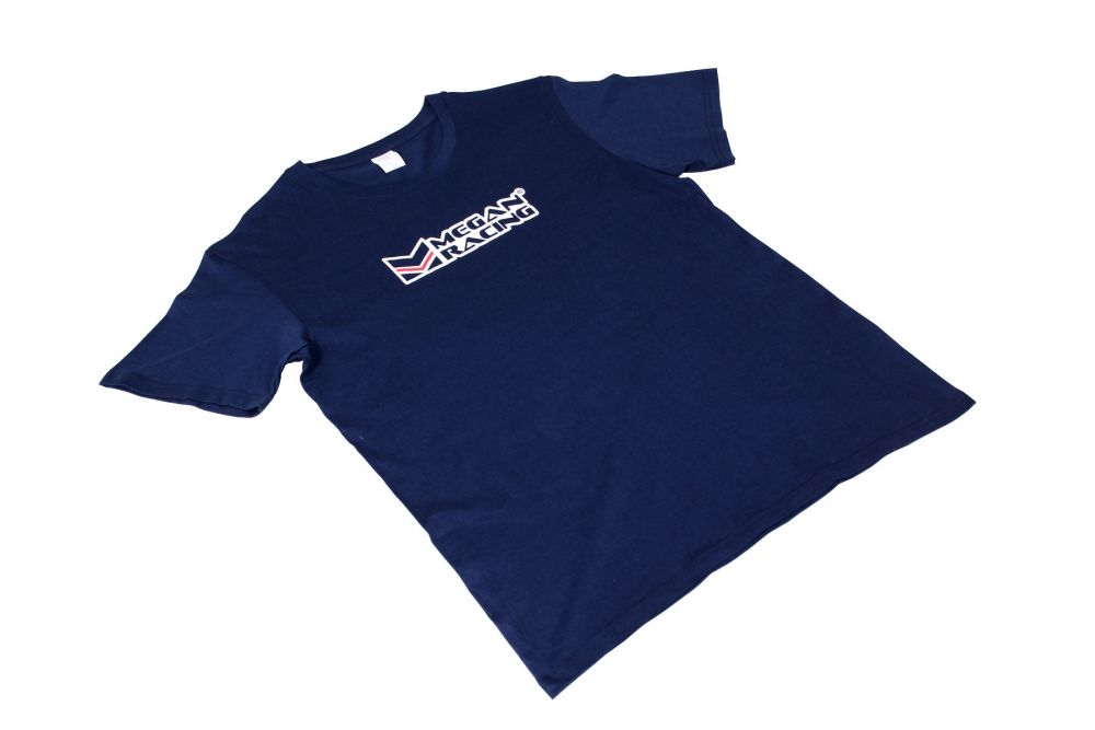 Megan Racing Logo T Shirt - 100% Cotton Blue MR-CL-BS-BL