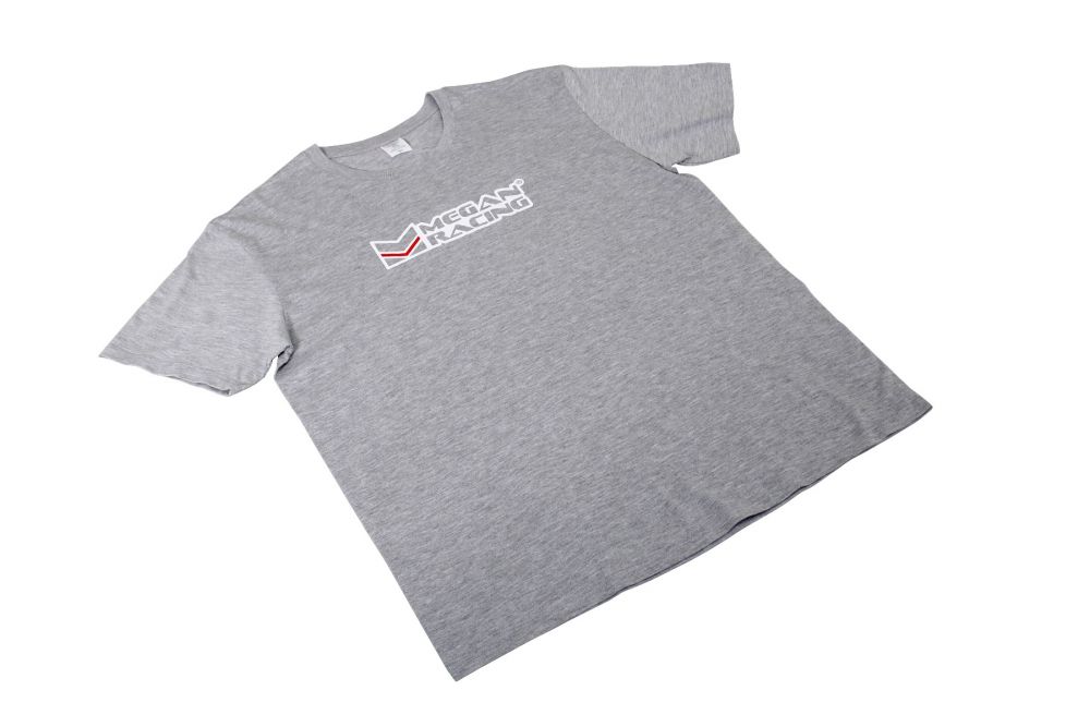 Megan Racing T-Shirt - Grey 100% Cotton Men MR-CL-BS-GY