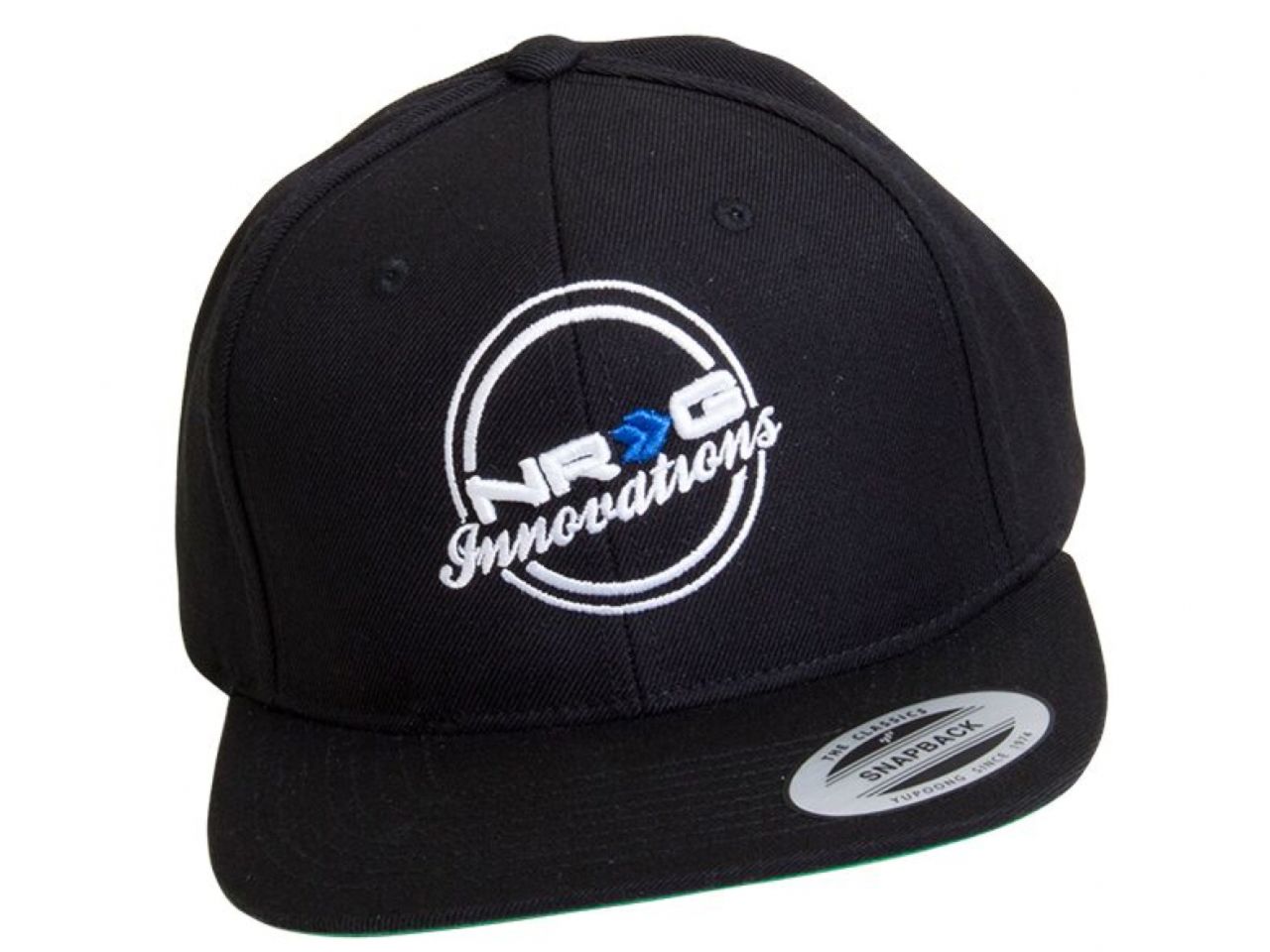 NRG Black Hat w/ White Letters (snapback)