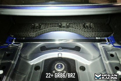 Megan Racing Strut Bar Rear Upper for 2022+ Toyota GR86 / Subaru BRZ - MR-SB-SI15RU-1P-V2