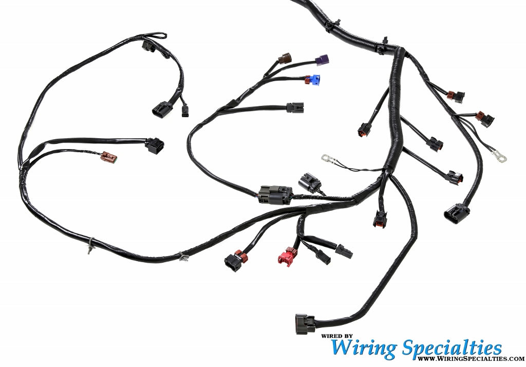 Wiring Specialties 91-94 S13 KA24DE DOHC Wiring Harness COMBO for S13 240sx - OEM SERIES