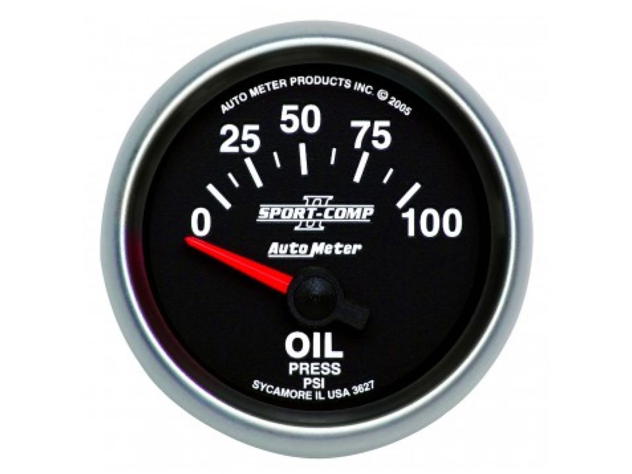 Autometer Oil Pressure Gauge 3627 Item Image