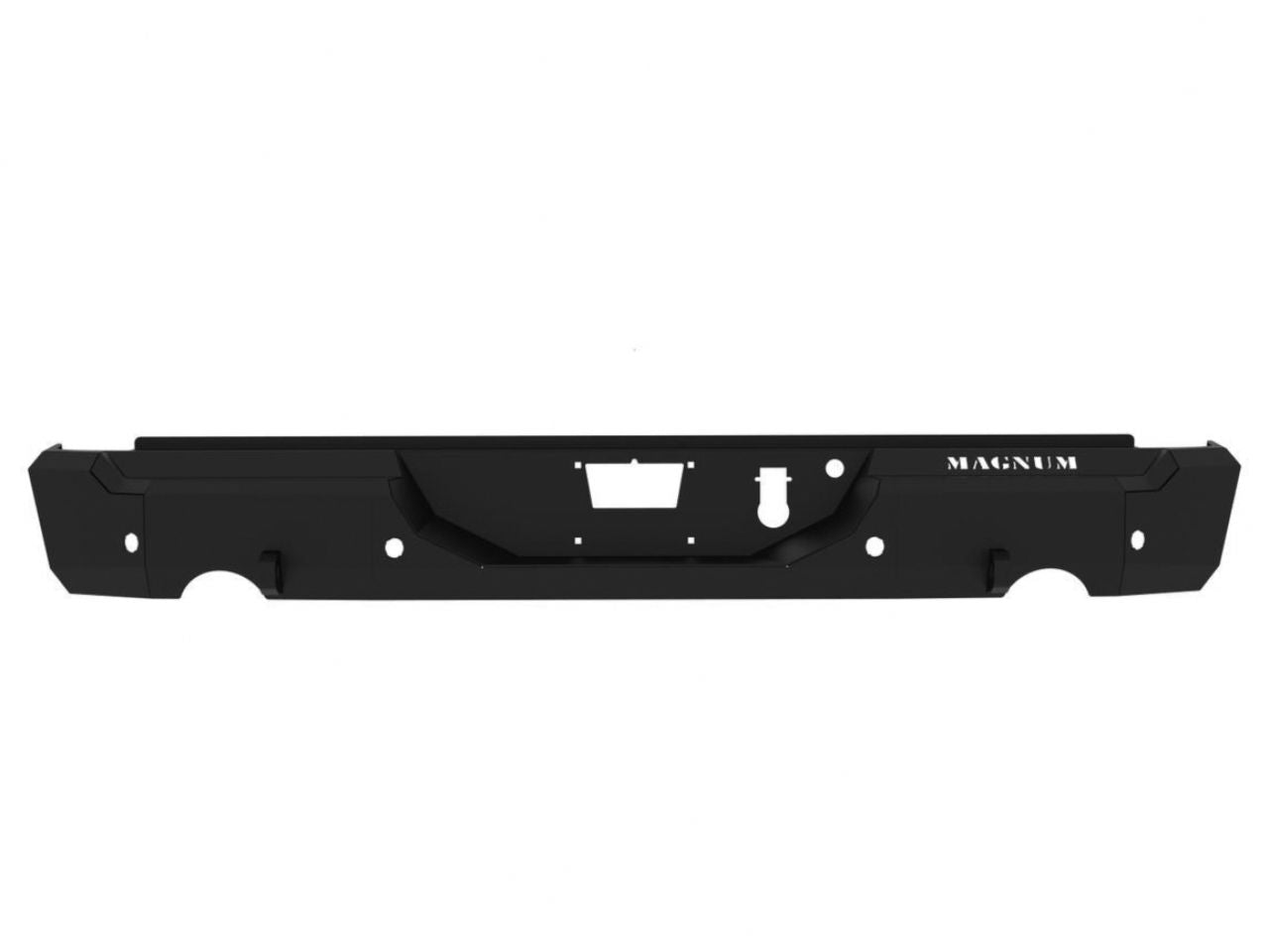Innovative Creations Inc Magnum Rear Bumper, Dodge Ram 1500, 2019, W/ Parking Sensors