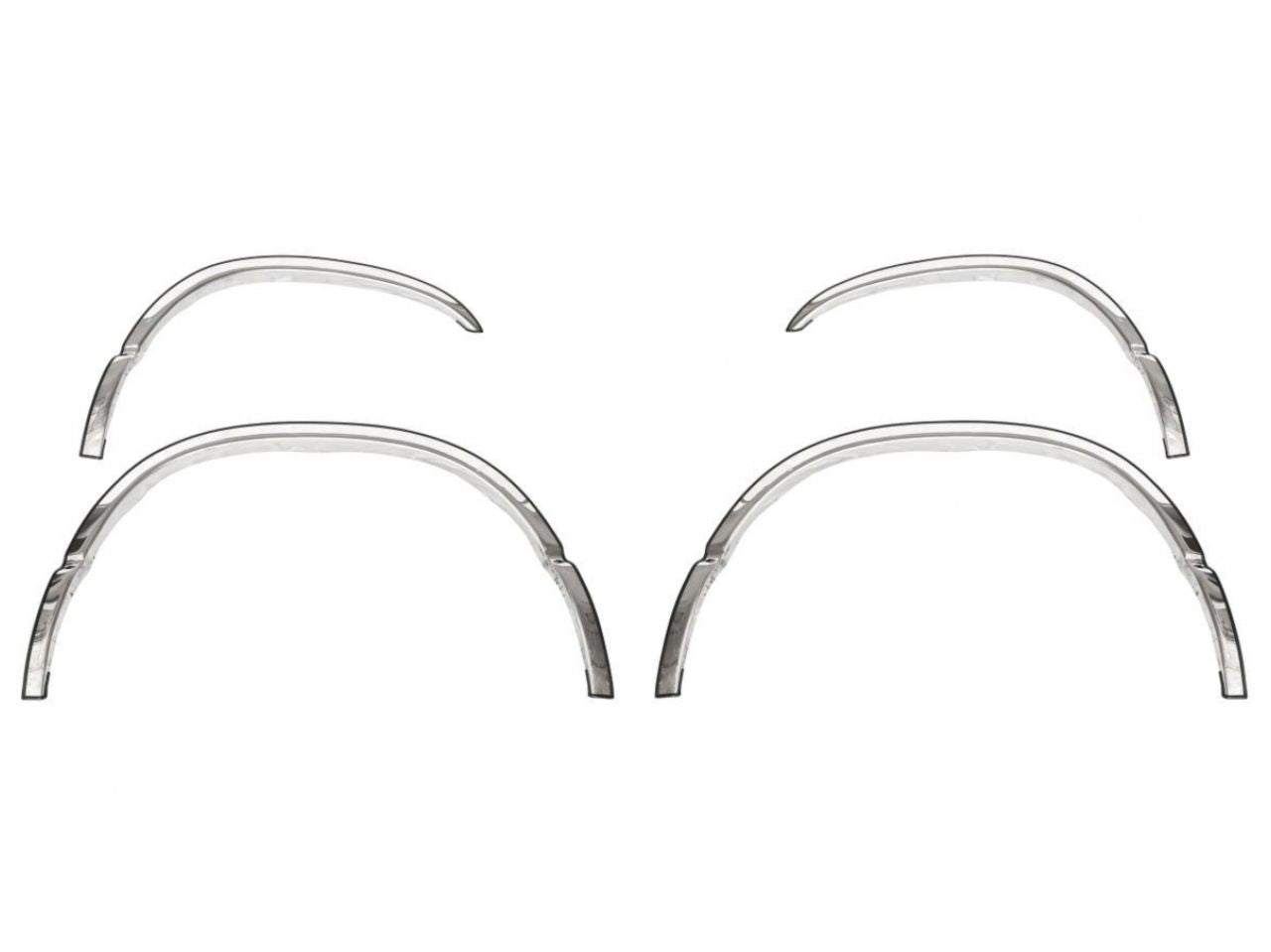 Innovative Creations Inc Stainless Steel Fender Trim 97-2004 Dodge Dakota 2/4 Dr 4 PC Full Fit