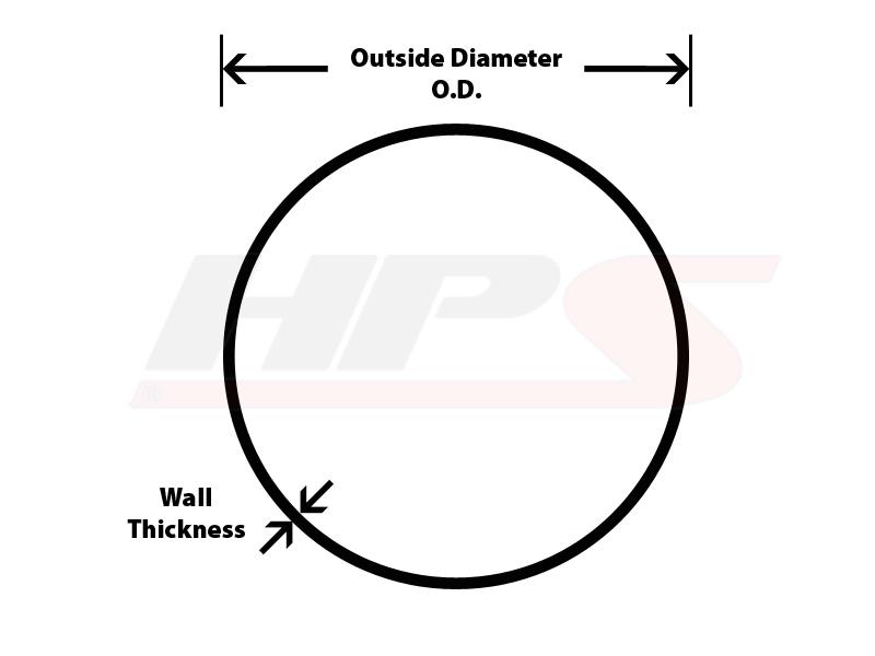 HPS 6061 T6 Aluminum Straight Pipe Tubing Seamless