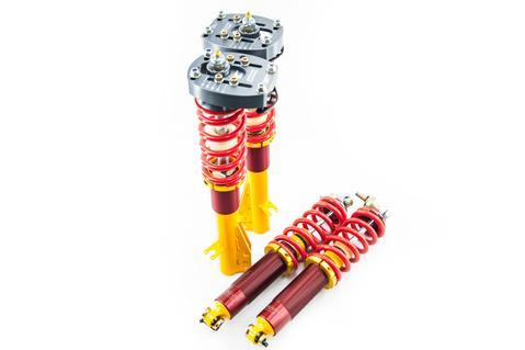 Ground Control 944/968 - Complete Front Struts W/rear c/o shocks for use with 944 rear control arms