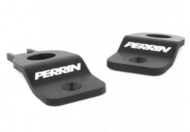 Perrin Performance Upper Radiator Bracket Set Red (08+)