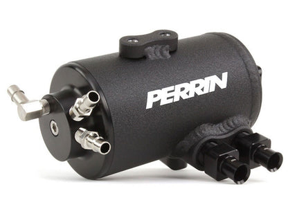 Perrin Air Oil Separator Kit for 15-18 WRX Black Wrinkle Finish *Discontinued