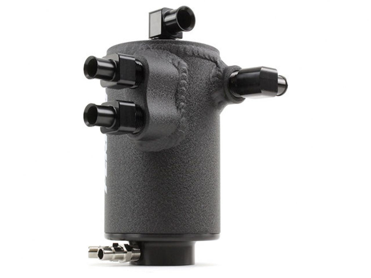 Perrin Air Oil Separator Kit for 15-18 WRX Black Wrinkle Finish *Discontinued