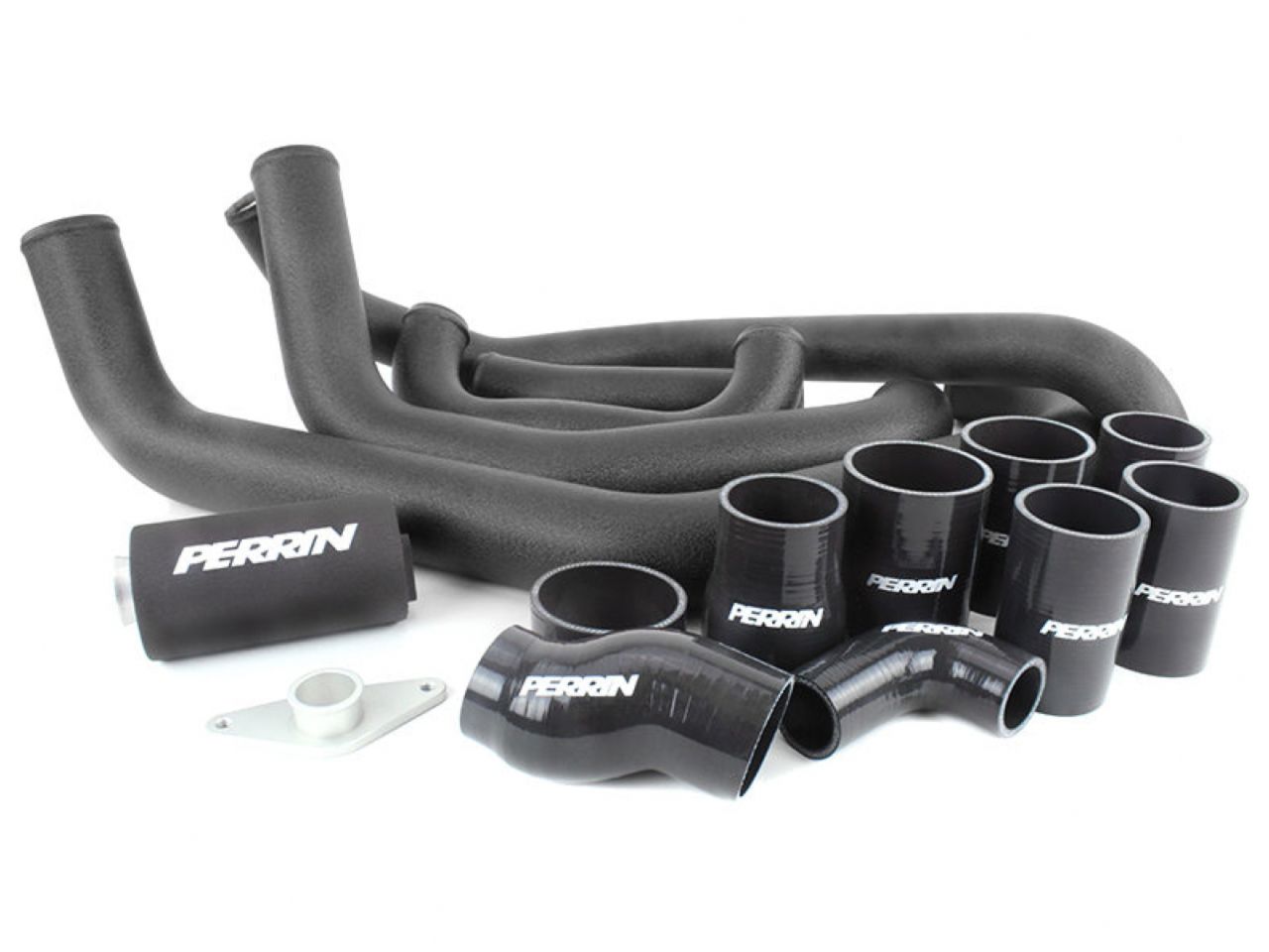 Perrin Boost Tube Box 08-14 STI Black Boost Tubes with Black Couplers *Discontinued