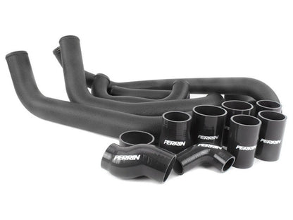 Perrin FRONT MOUNT INTERCOOLER FOR 2015-17 WRX, Red Tubes/Black Couplers *Discontinued