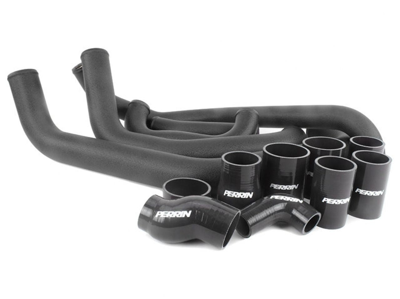 Perrin Performance Boost Tube Box 08-14 STI Black Boost Tubes with Black Couplers