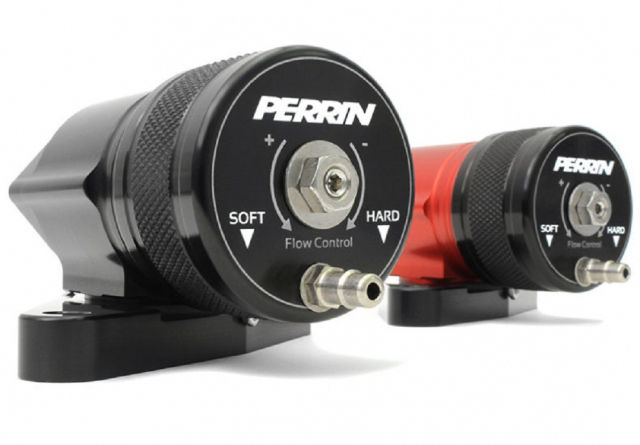 Perrin Performance Recirculating BOV Red For 08-14 WRX & 05-09 LGT