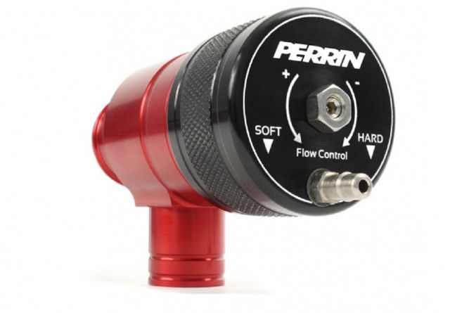 Perrin Performance Recirculating BOV Red For 15-17 WRX