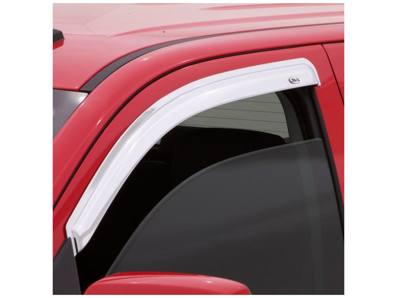 Auto Ventshade Chrome Ventvisor Side Window Deflector