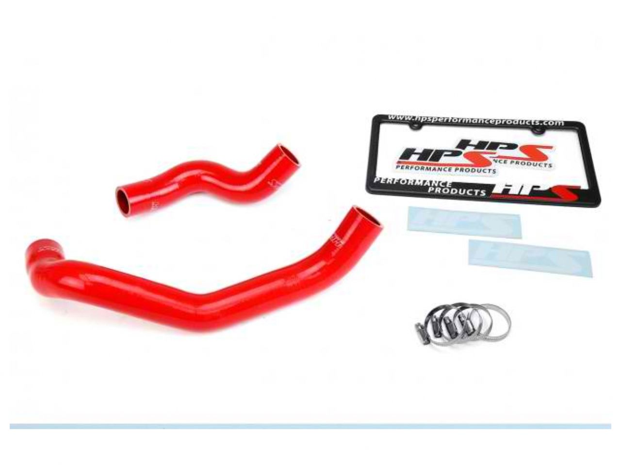 HPS Red Reinforced Silicone Radiator Hose Kit Coolant Nissan 89-94 Skyline GTR R32 RB26DETT Twin Turbo